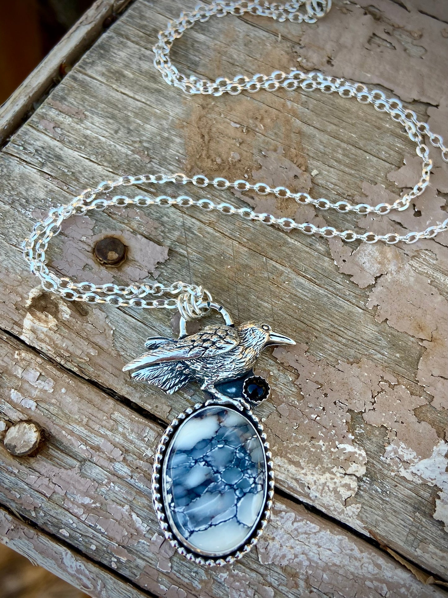 Eat Crow Necklace