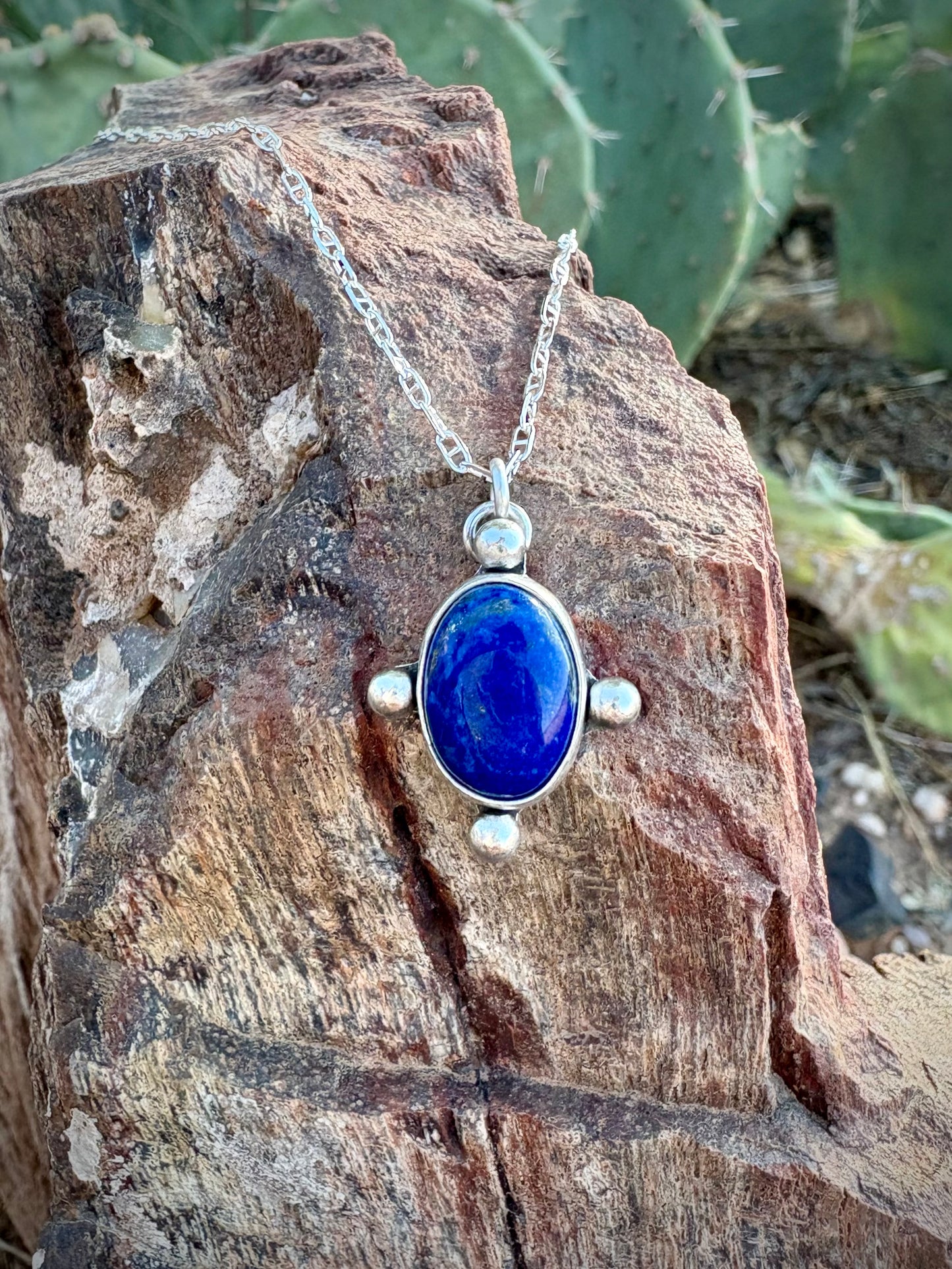 Lapis Love Necklace