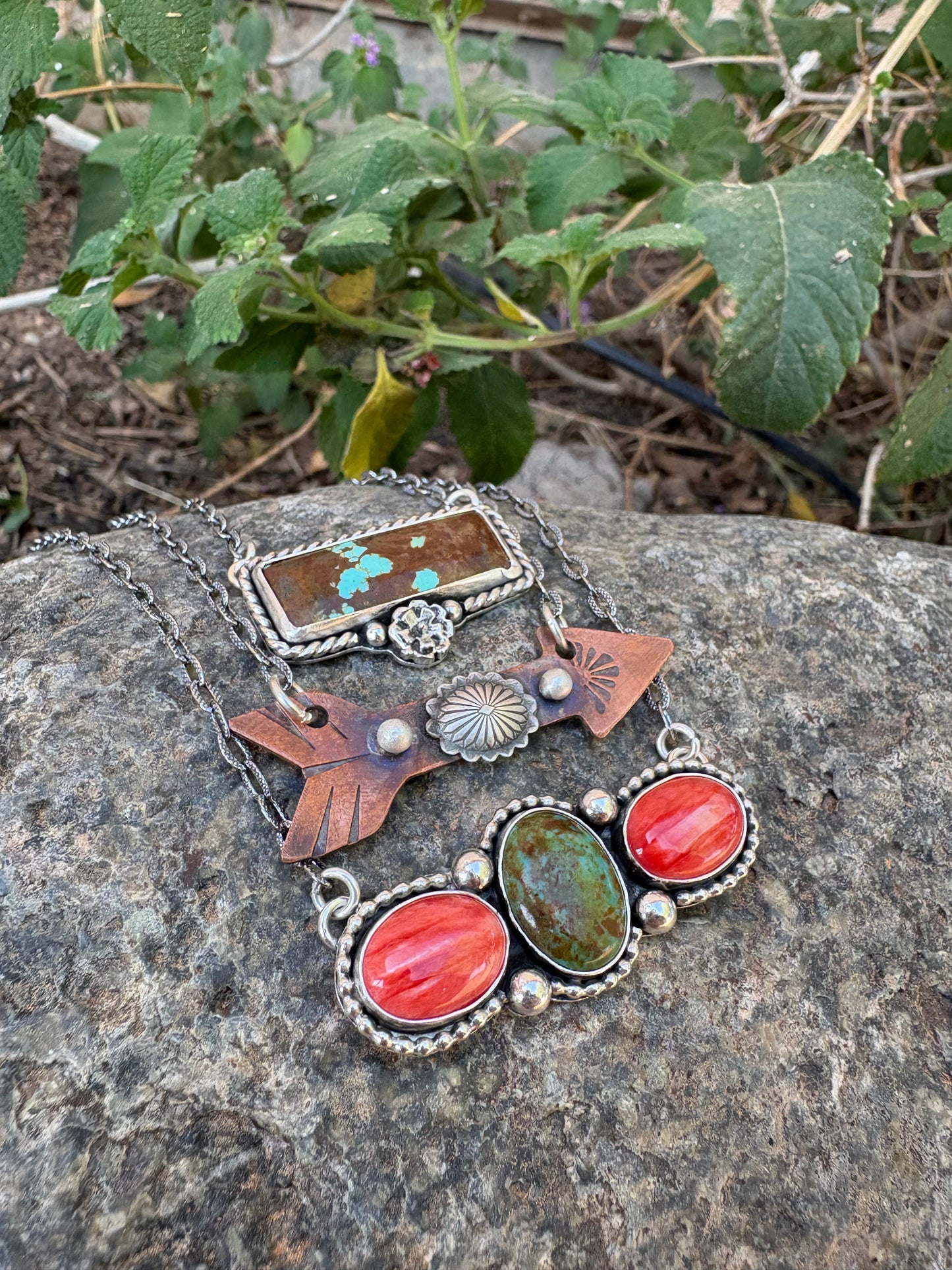 Floral Bar Necklace