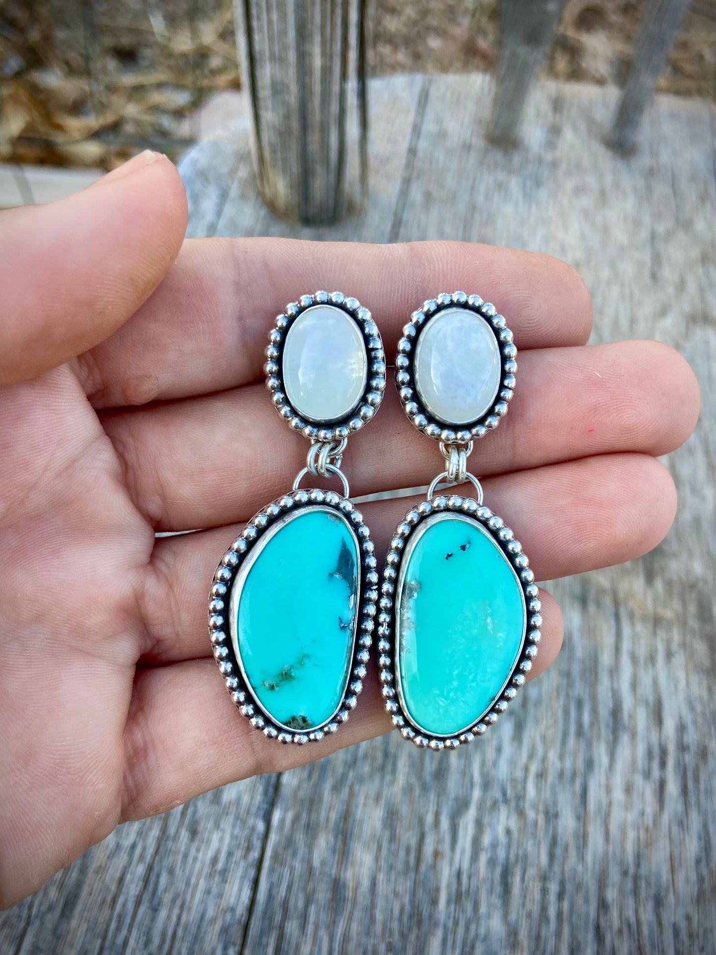 Western Blues Earrings
