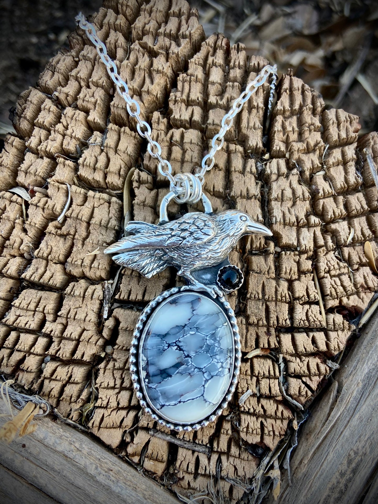 Eat Crow Necklace