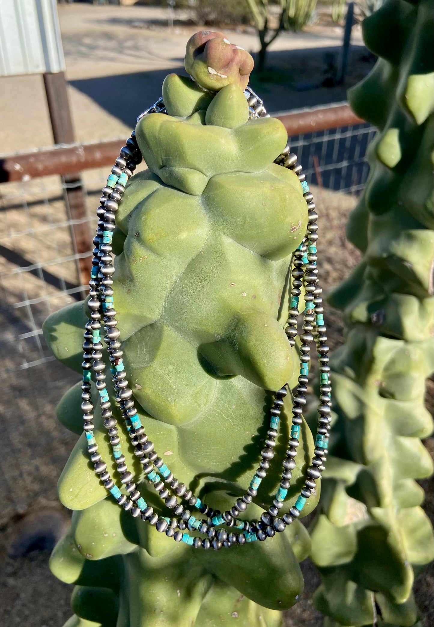 Navajo Pearls and Turquoise