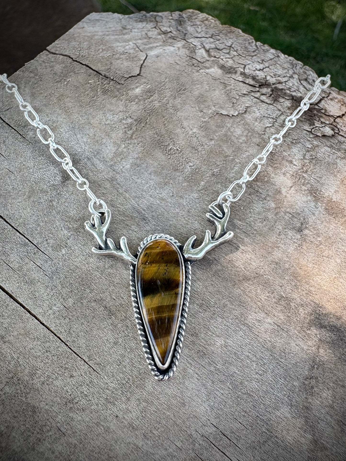 Hello, Deer Necklace