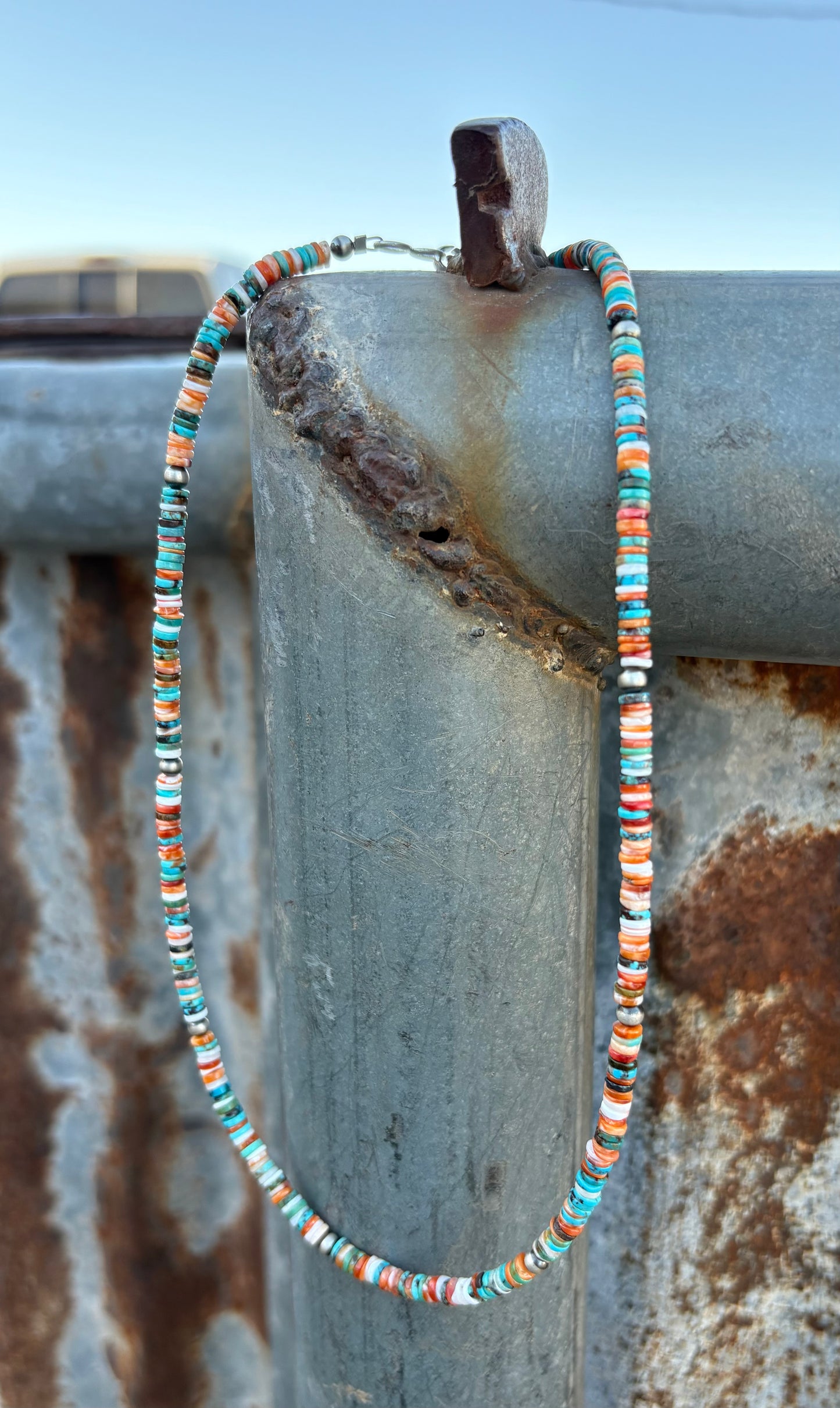 Sunset Heishi Necklace