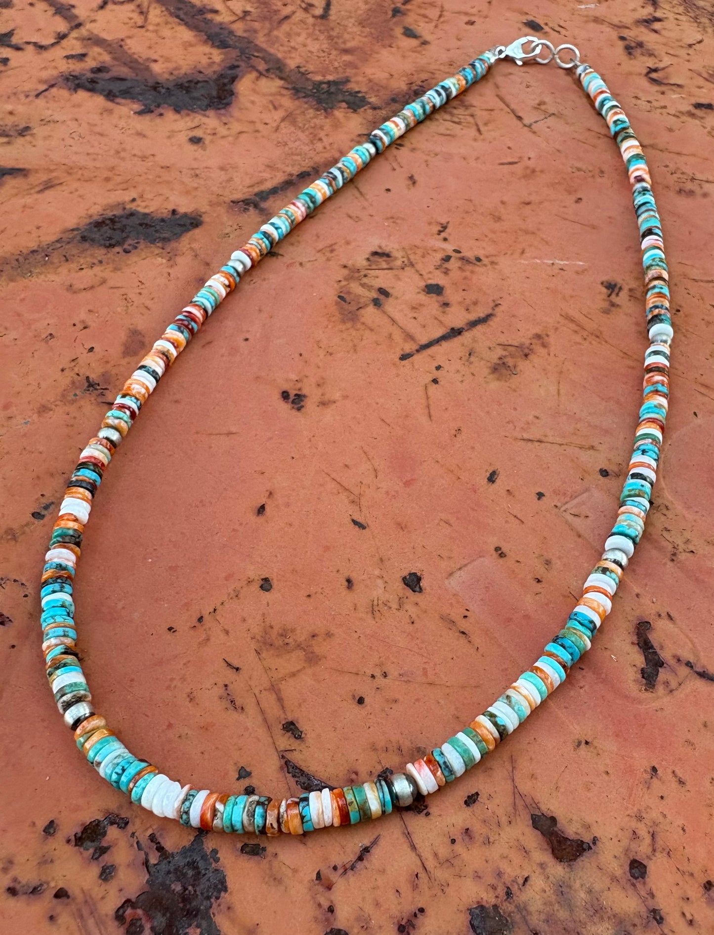 Sunset Heishi Necklace