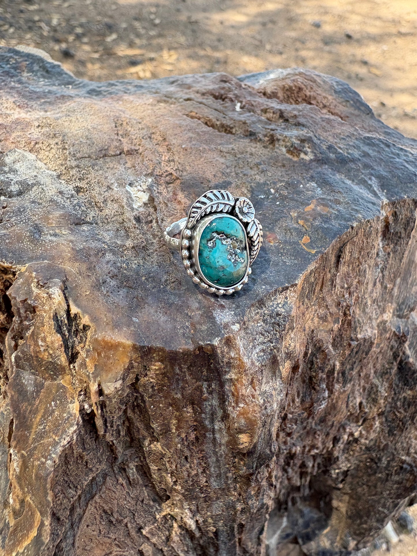 Little Cowgirl Floral Ring