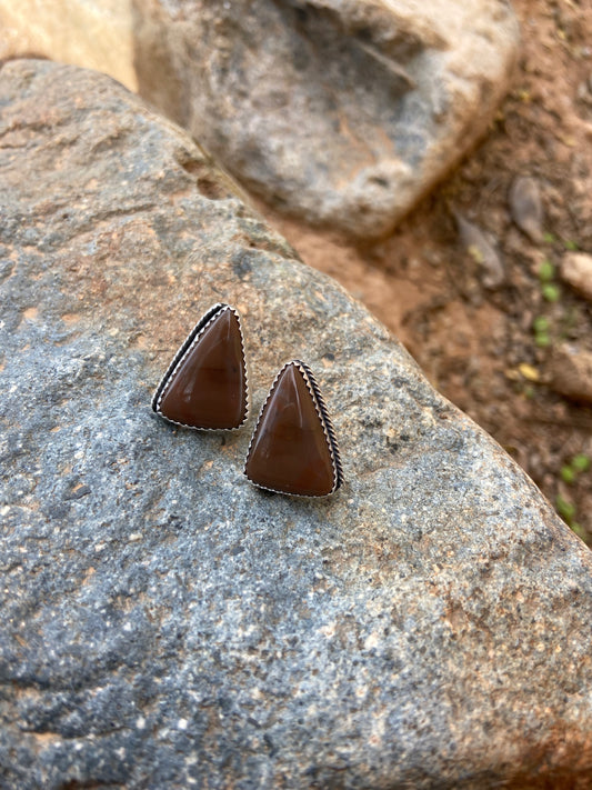 Chocolate Imperial Earrings