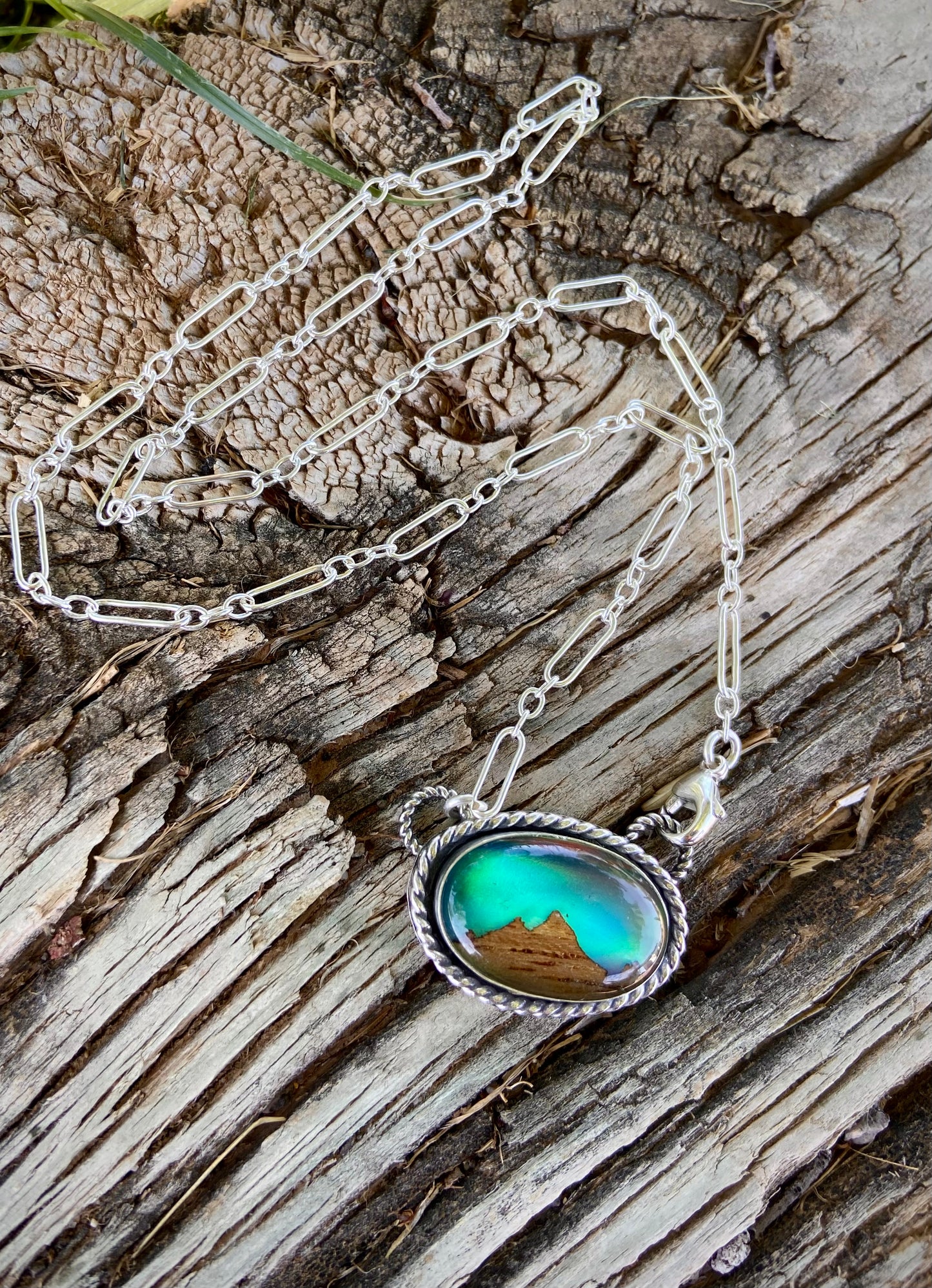 The Mountains are Calling Necklace