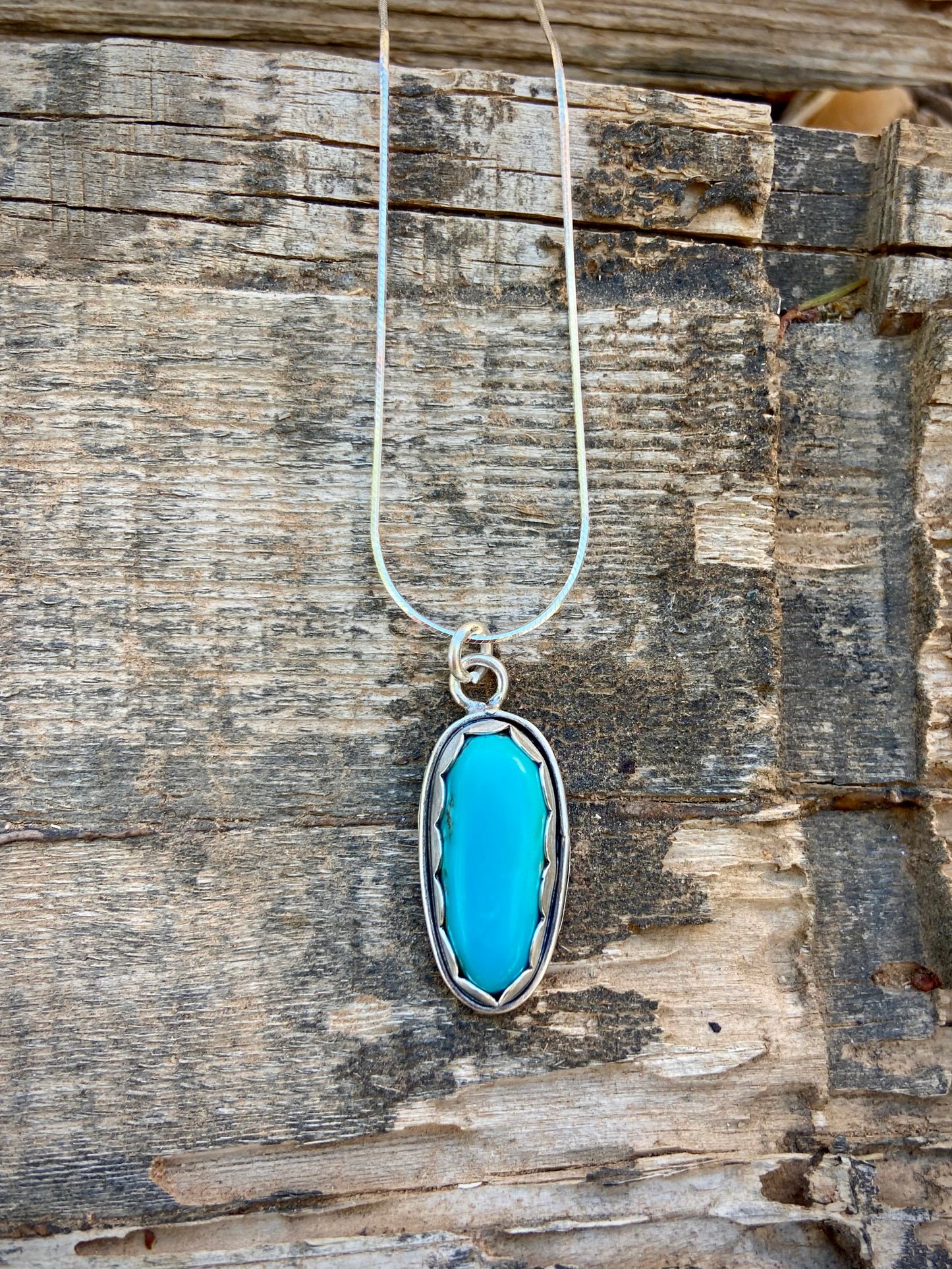 Turquoise Drop Necklace