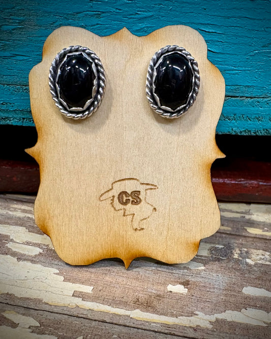 Raven Stud Earrings