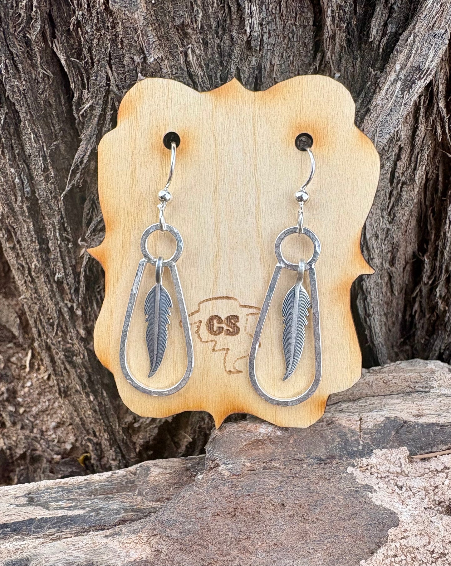 Falling Feathers Earrings