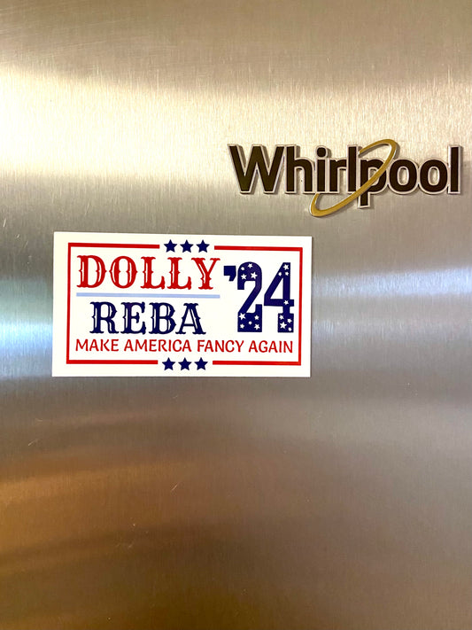 Dolly/Reba Fridge Magnet