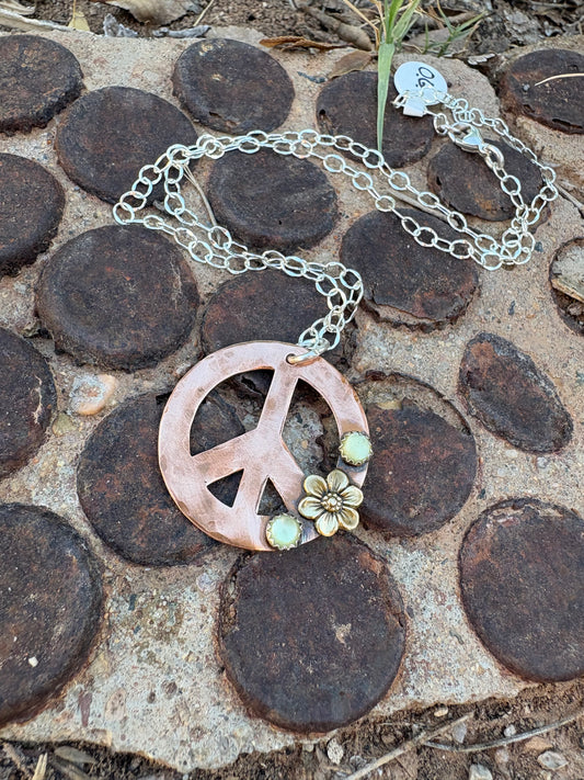 OG CSC Peace Necklace