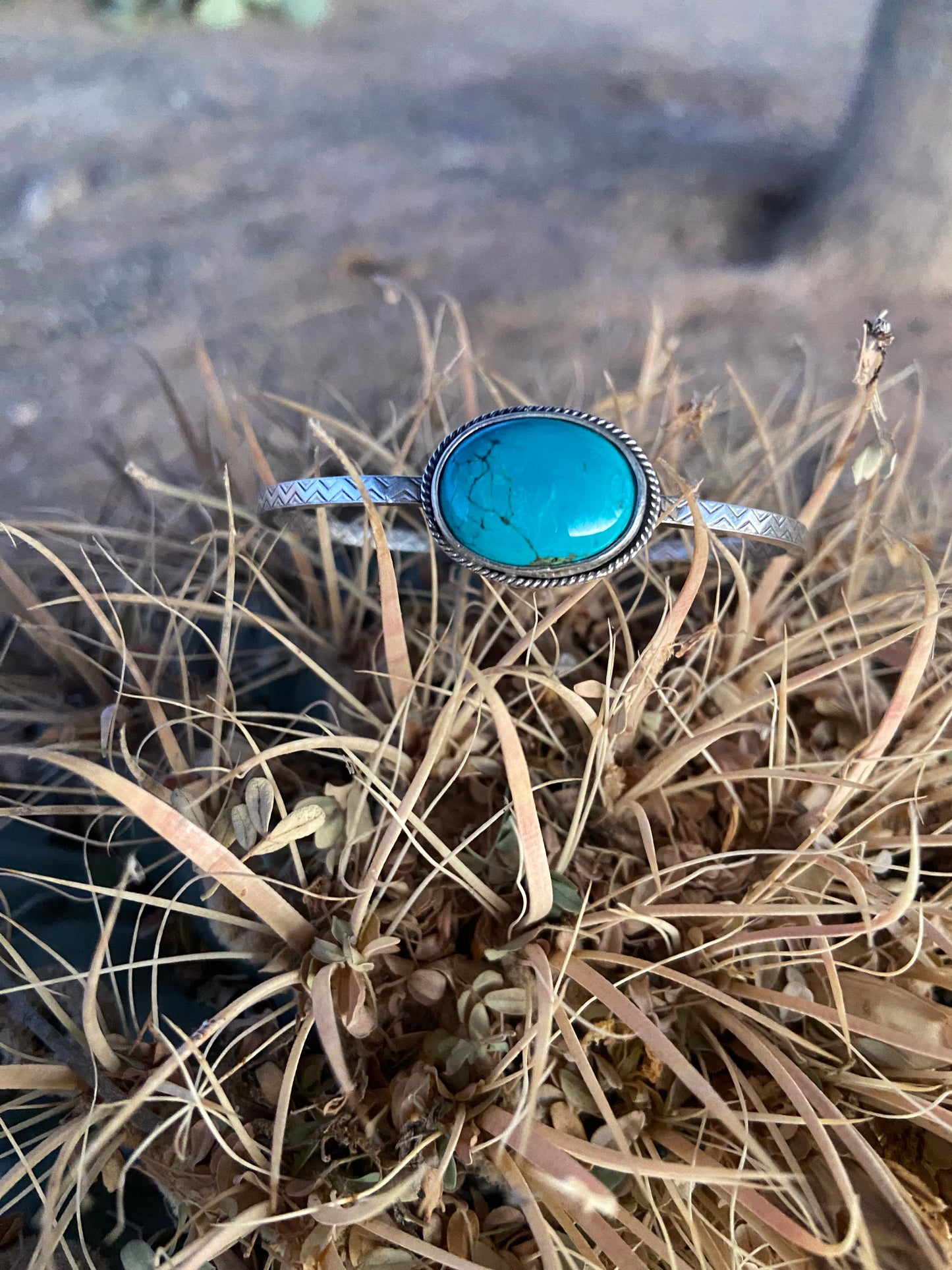 Skinny Turquoise cuff