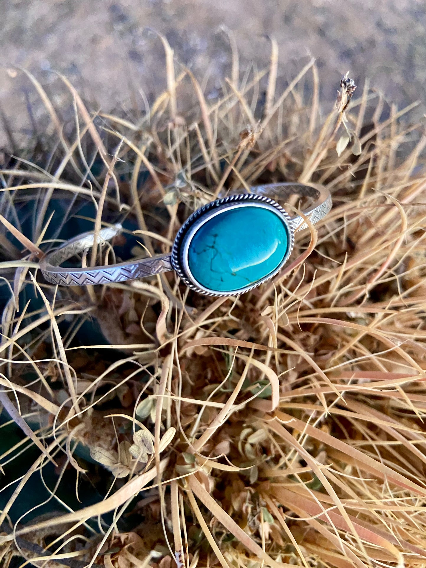 Skinny Turquoise cuff