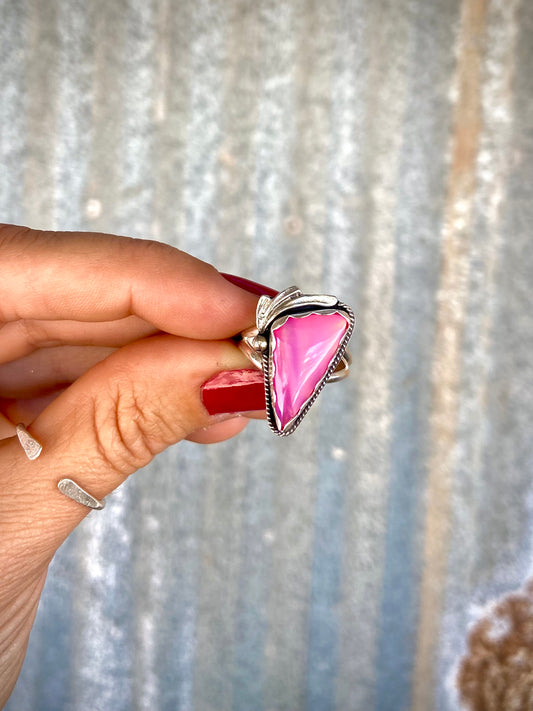 Pink Opal Ring