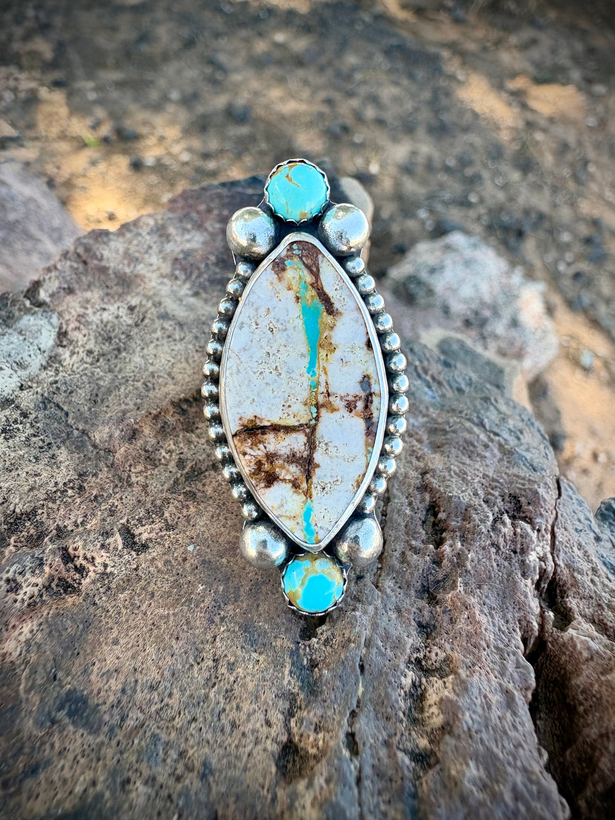 Turquoise River Ring