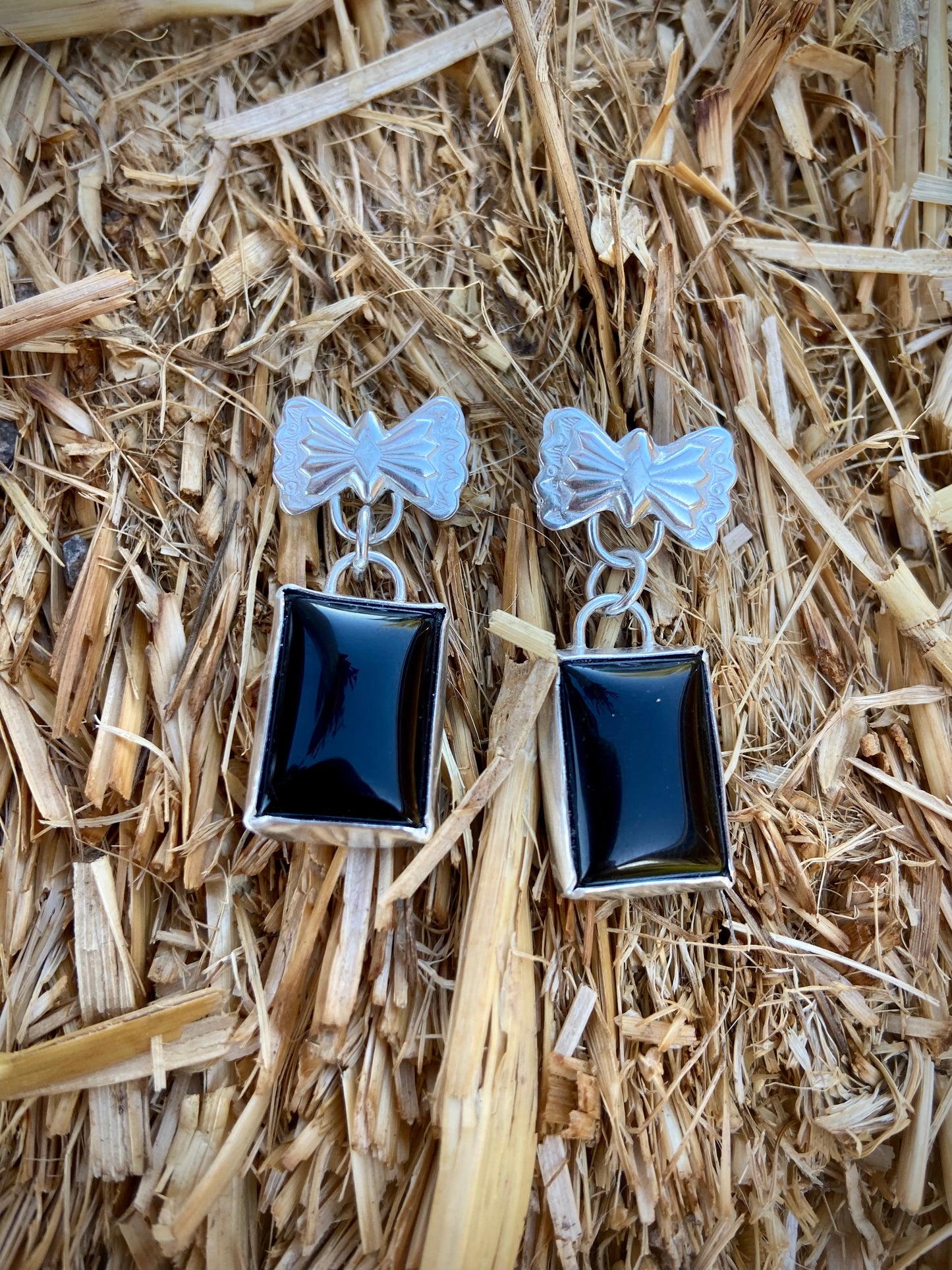 Tuxedo onyx Earrings