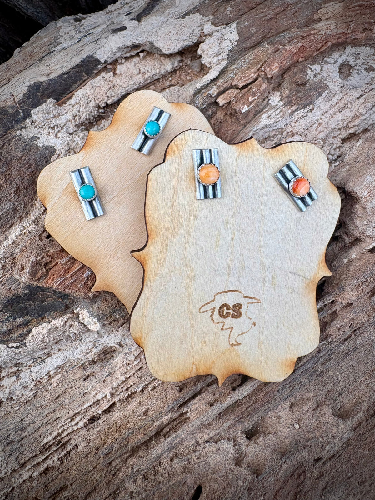 Orange Buckaroo Babe Stud