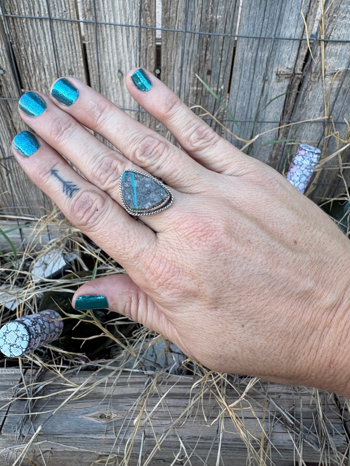 Hint of Blue Ring