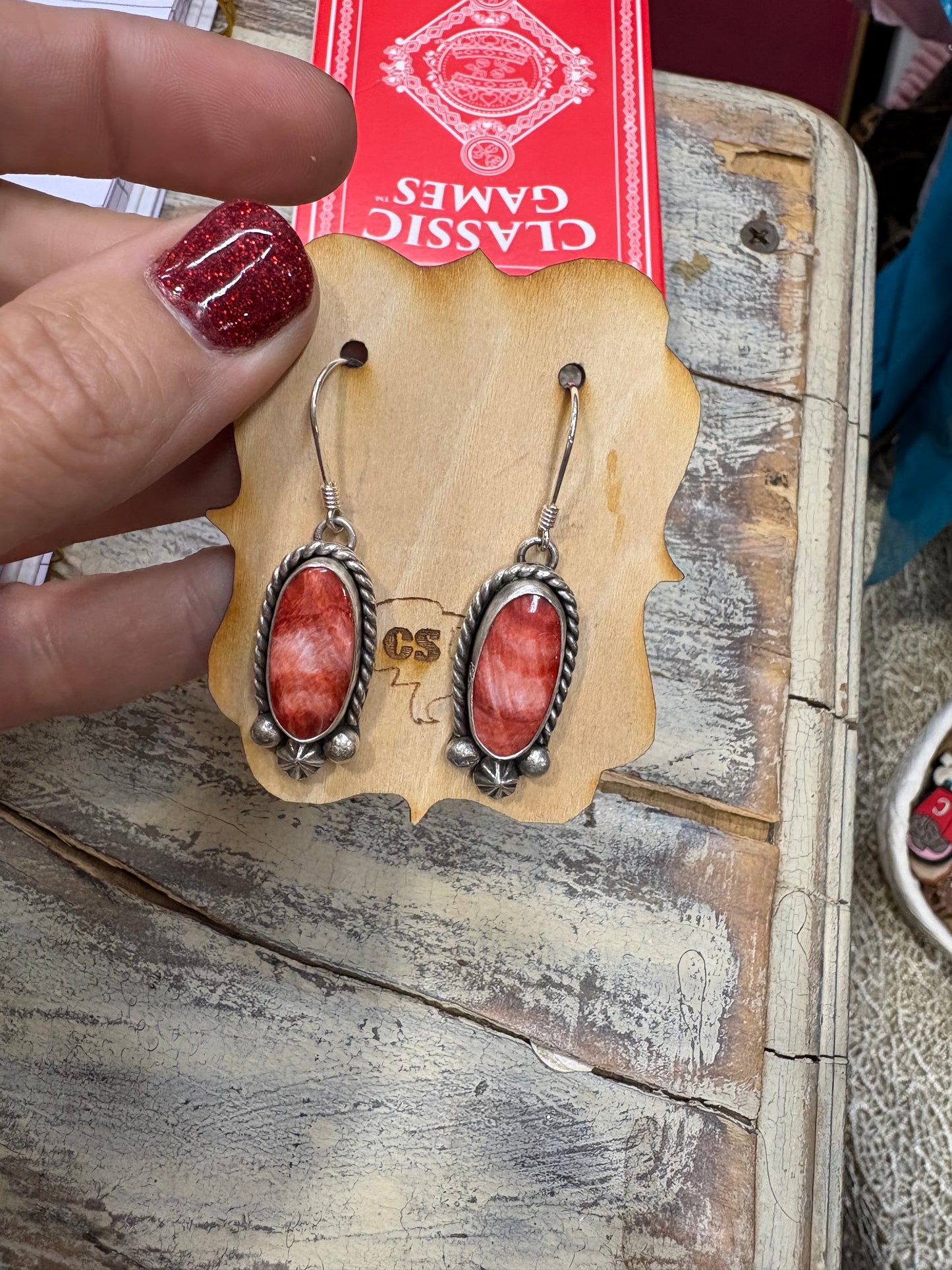 Red-y or Not Earrings