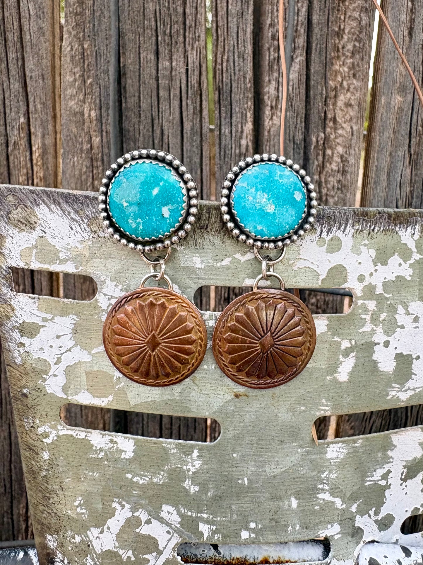 Weathered Woman Earrings