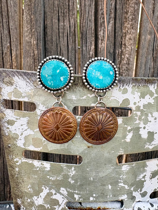 Weathered Woman Earrings