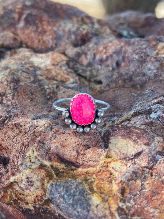 Hot Pink Ring