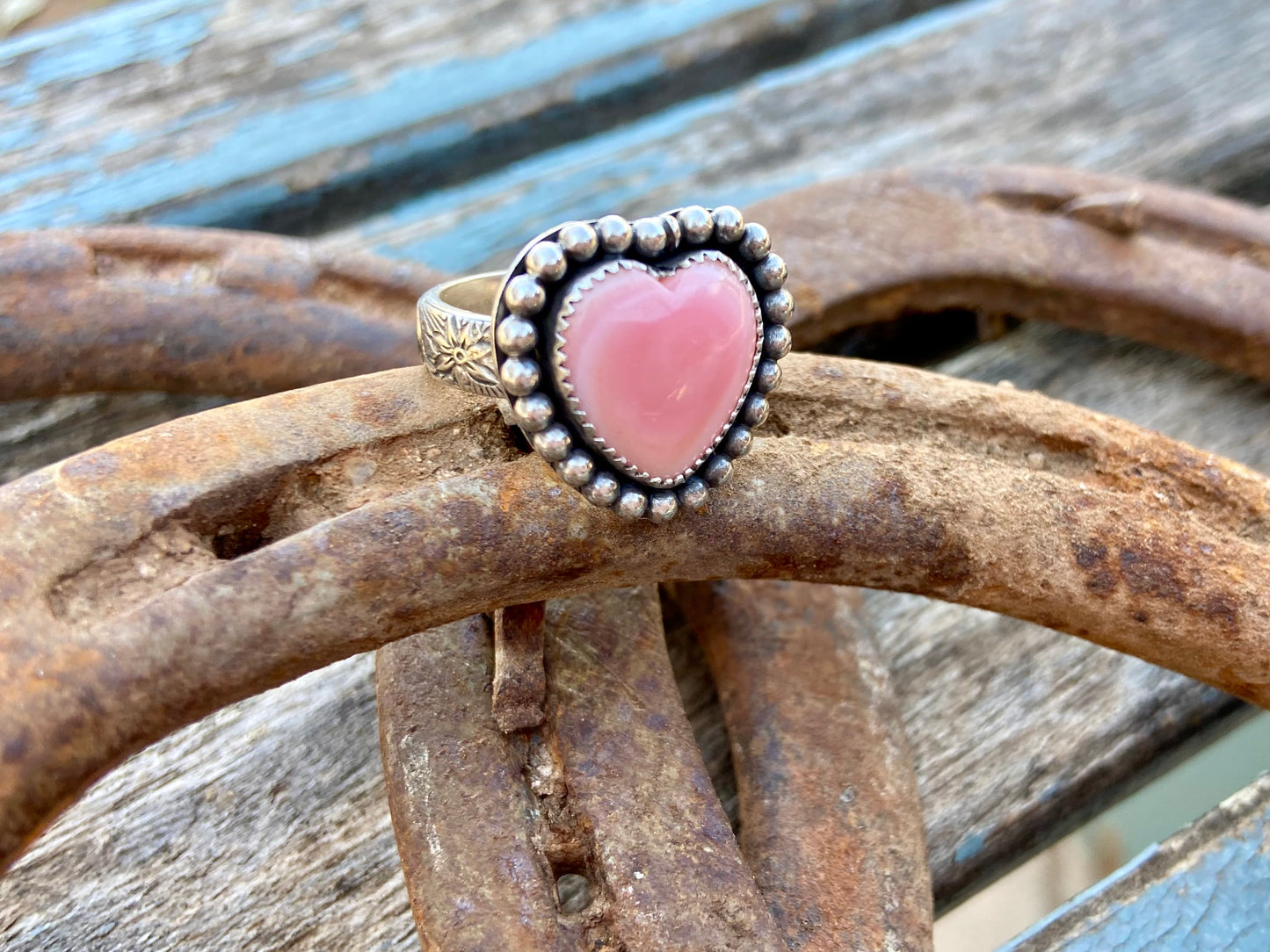 Pink Heart Ring