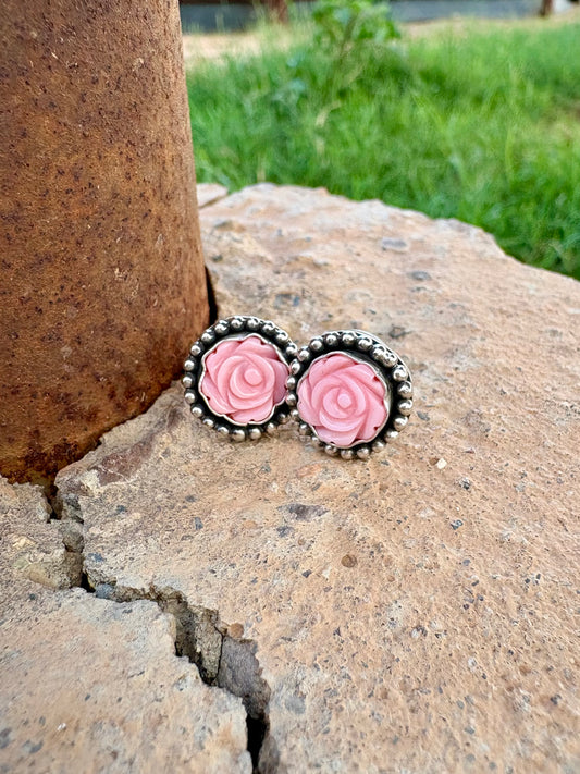 Roses are … Pink! Earrings