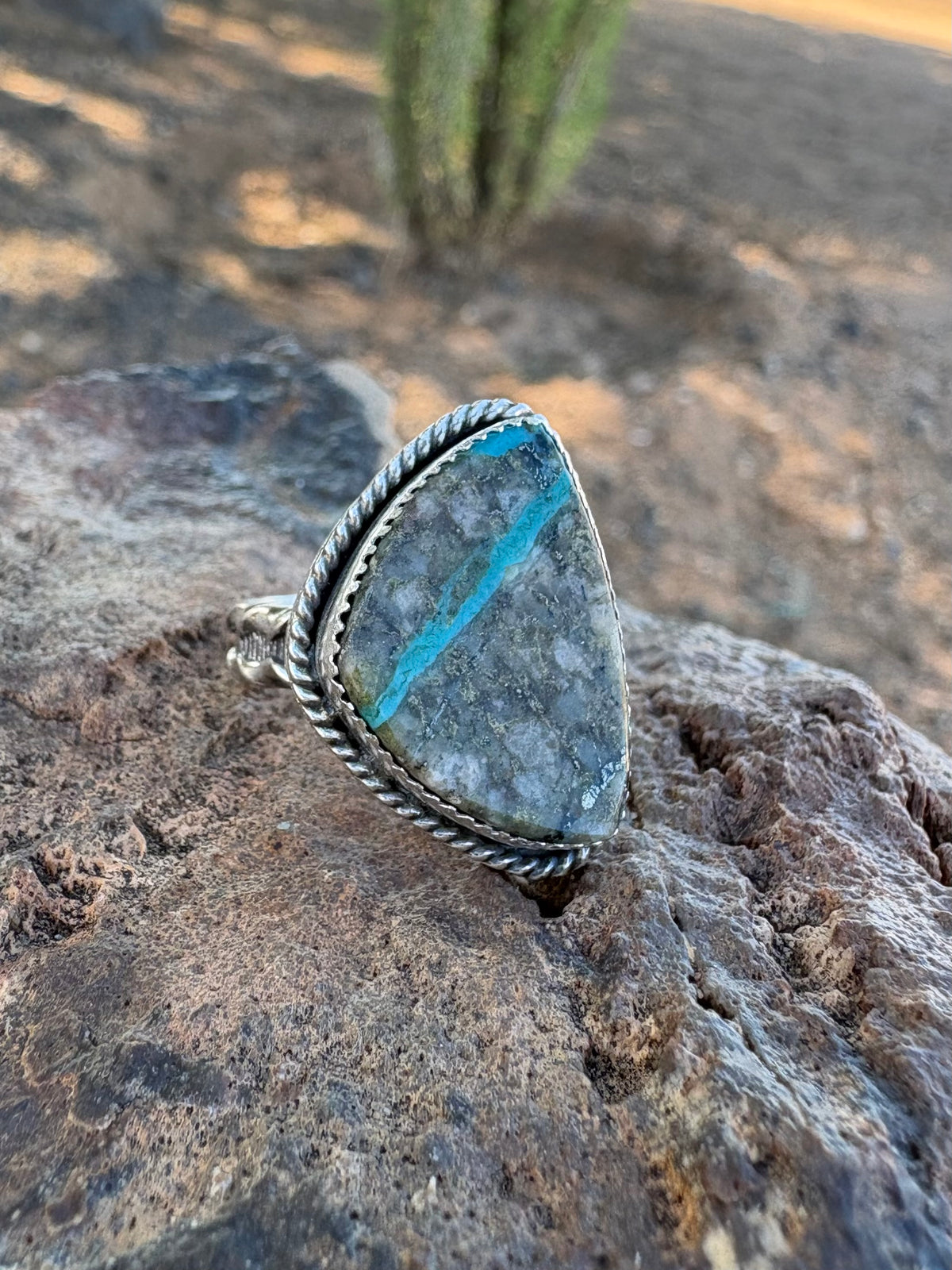 Hint of Blue Ring