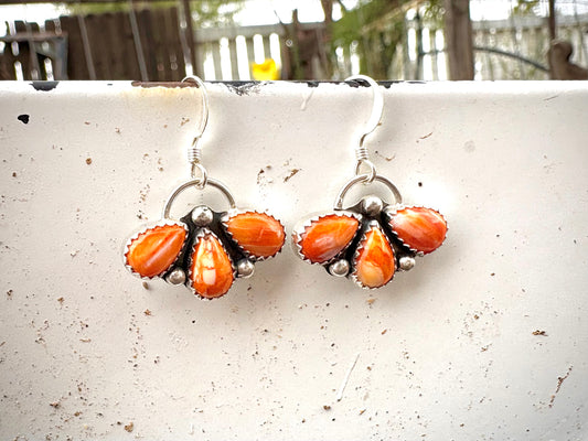Orange Slice Earrings