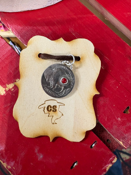 Buffalo Nickel Pendant