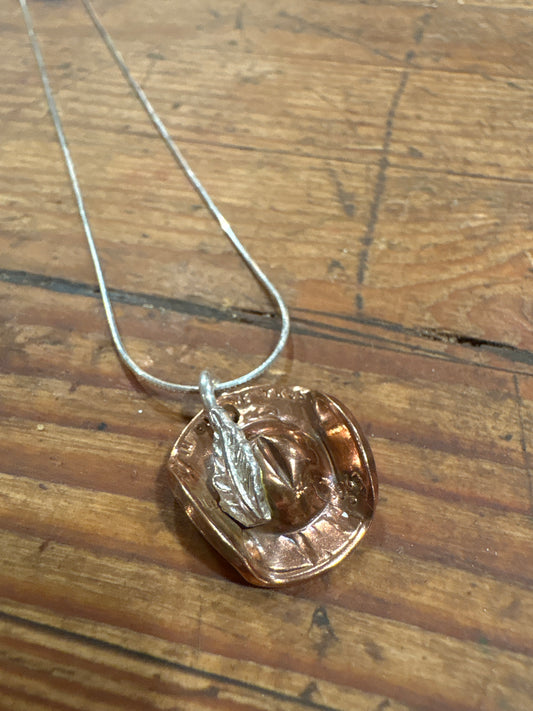 All hat necklace
