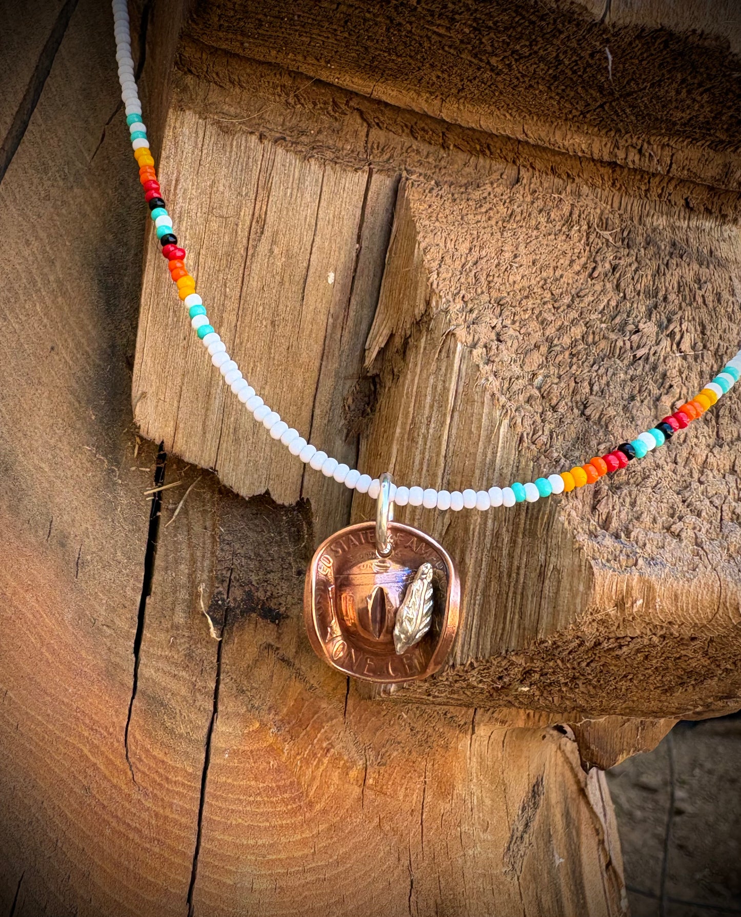 All Hat Penny Necklace