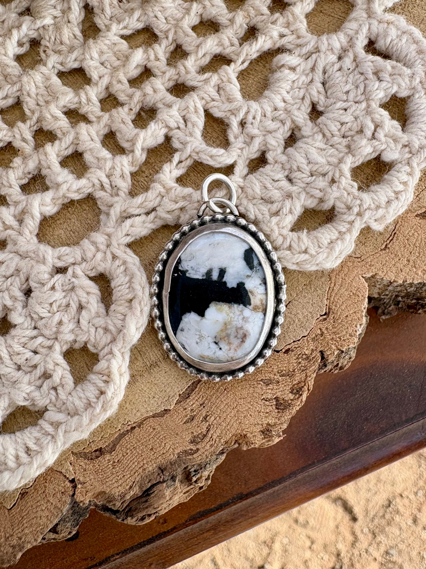 It’s Black and White Pendant