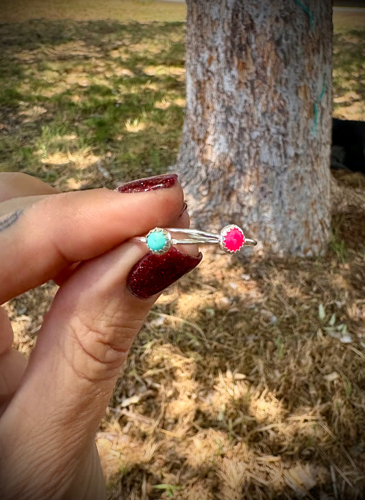 Turquoise Stacker Ring