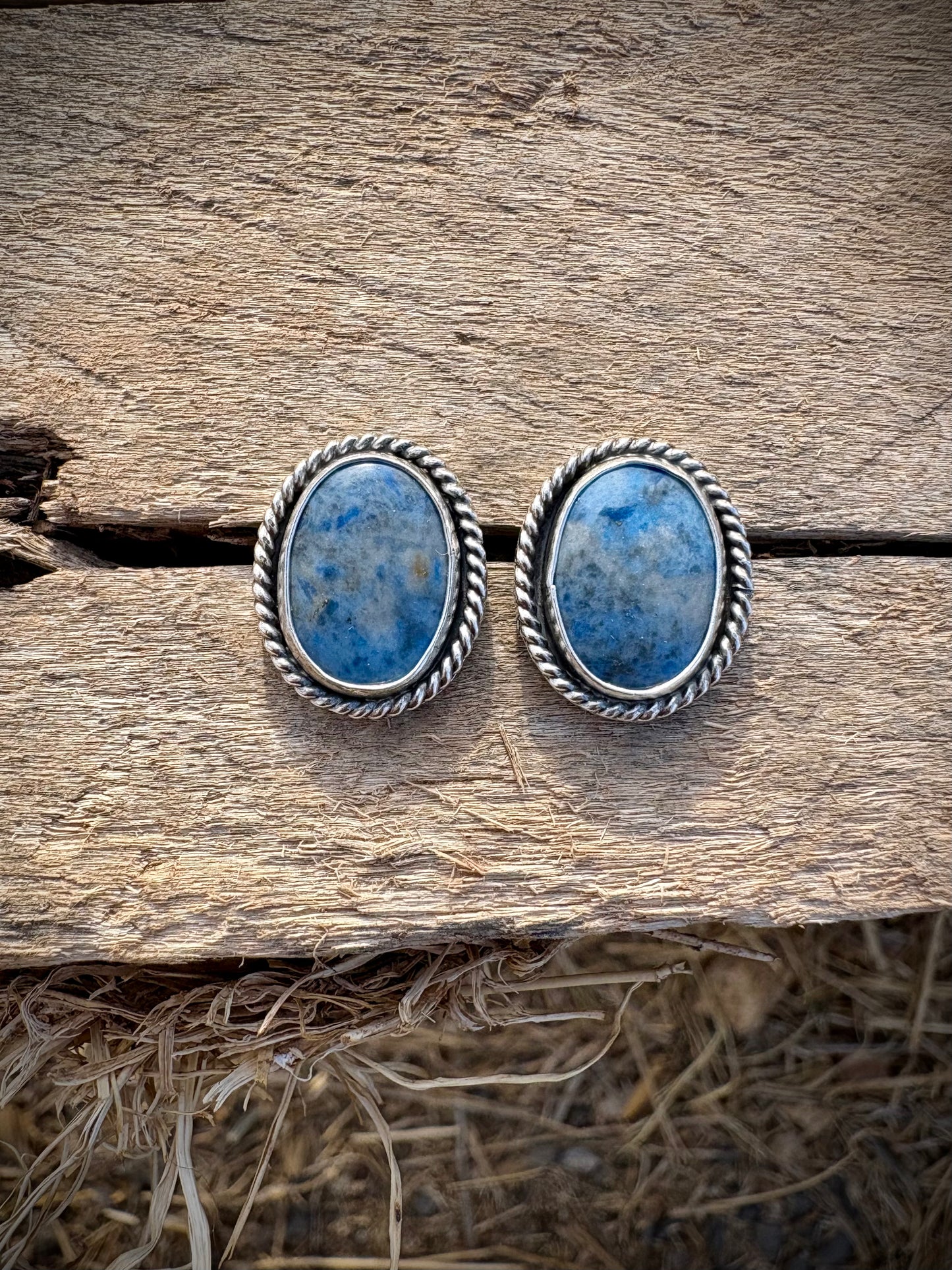 Blue Jeans Earrings