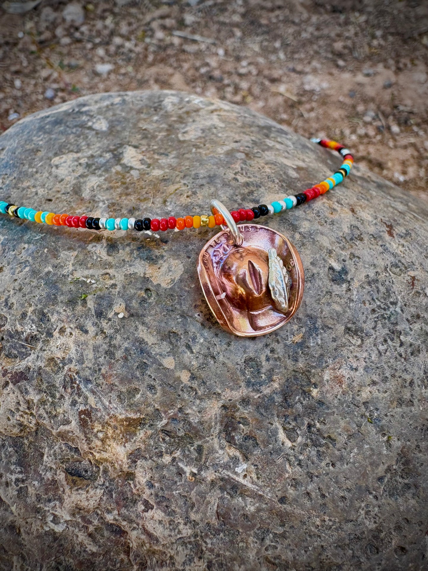 All Hat Penny Necklace