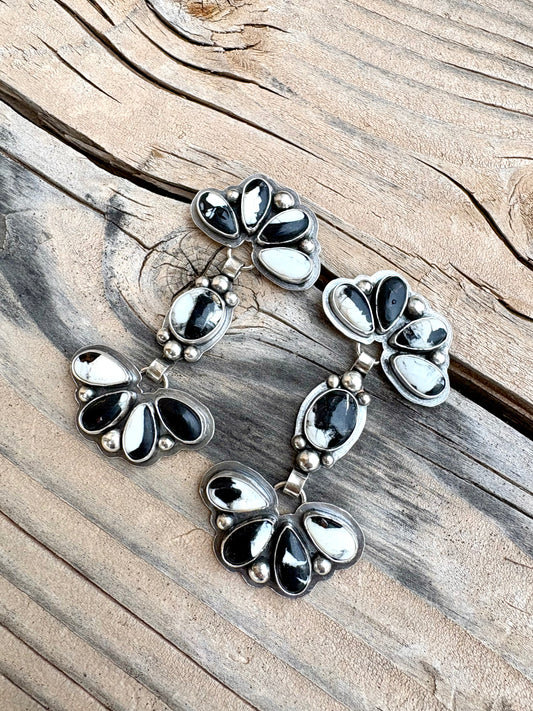 Boujee White Buffalo Earrings