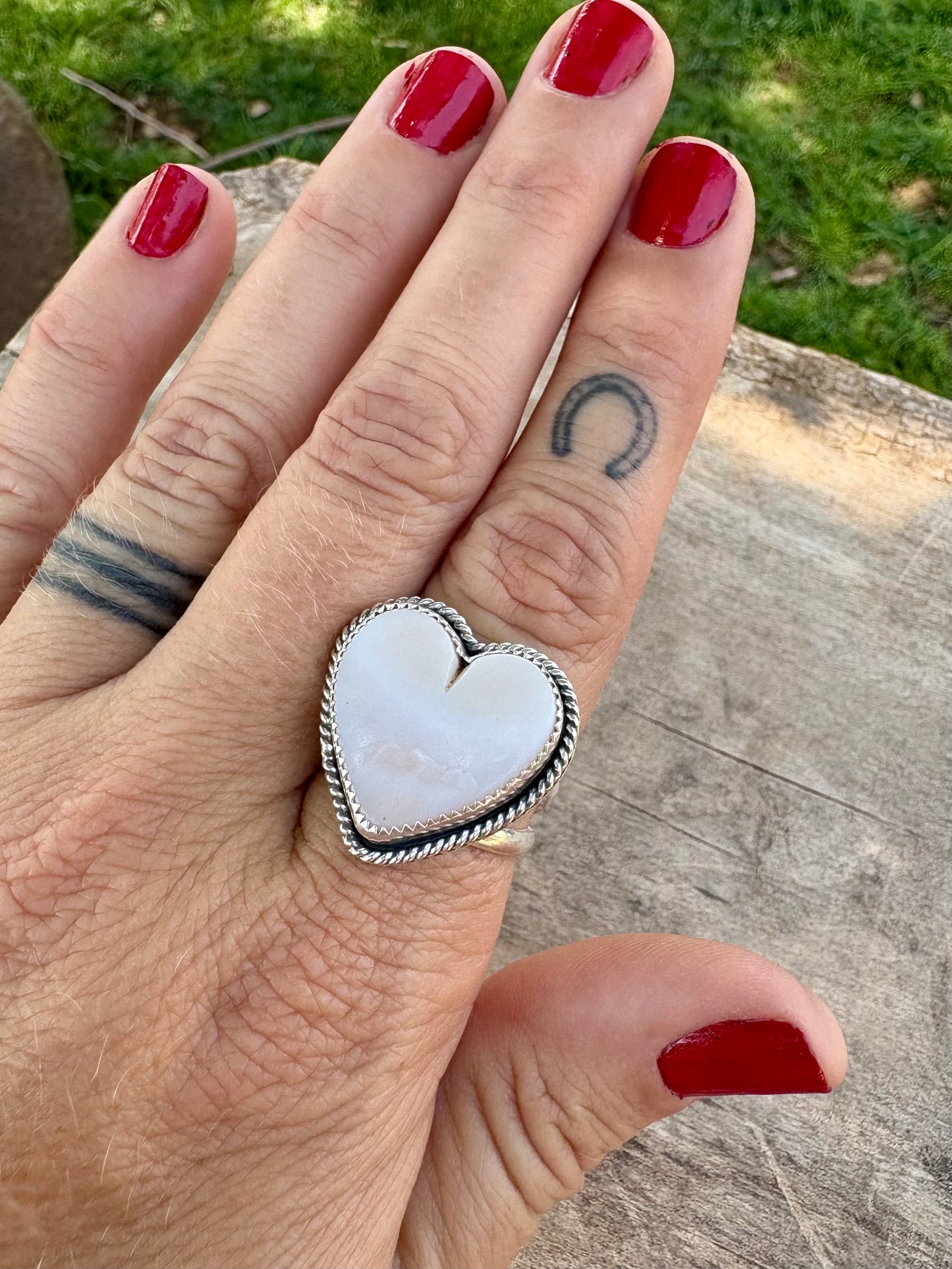 Hint of Pink Ring