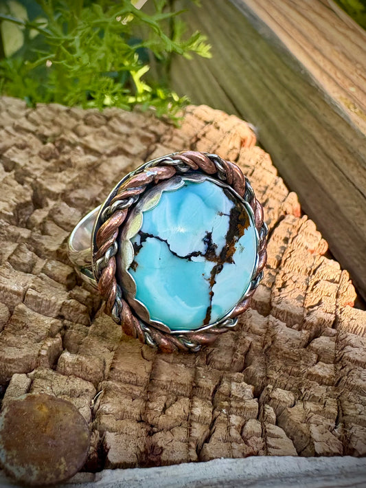 Copper Twist Ring