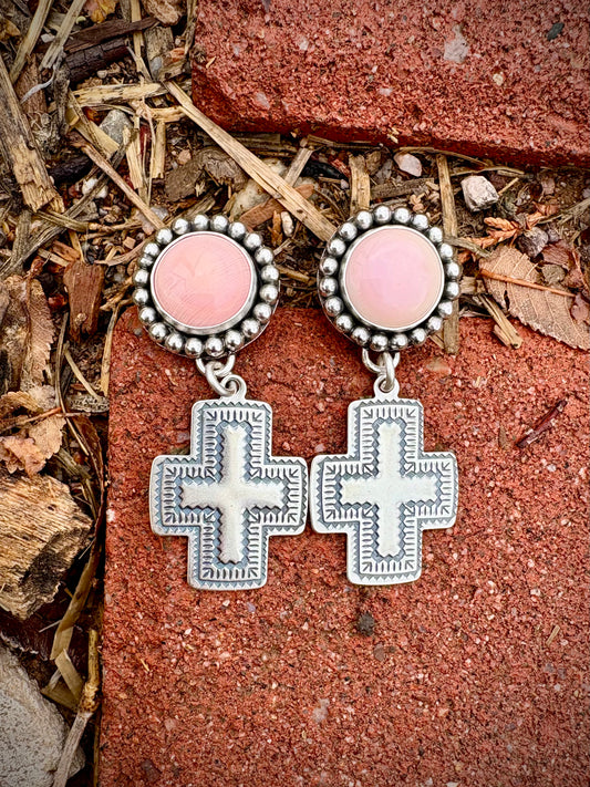 Cross my Heart Earrings